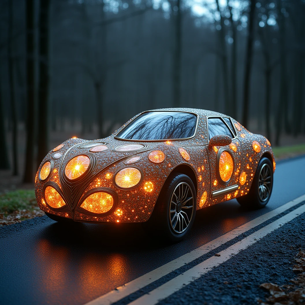 mechartdeco,a car on road