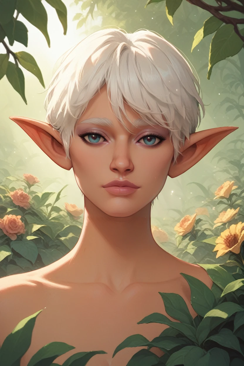 score_9, score_8_up, score_7_up, score_6_up
<lora:ECD:0.8>
ECD, 1girl, white hair, short hair, pointy ears, looking at viewer, standing in a sunlit garden, surrounded by blooming flowers, soft focus background with bokeh, gentle breeze rustling through leaves, romantic and dreamy ambiance