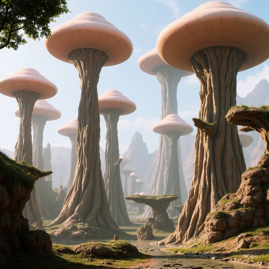 Fantasy Landscapes (FLUX) flux v1