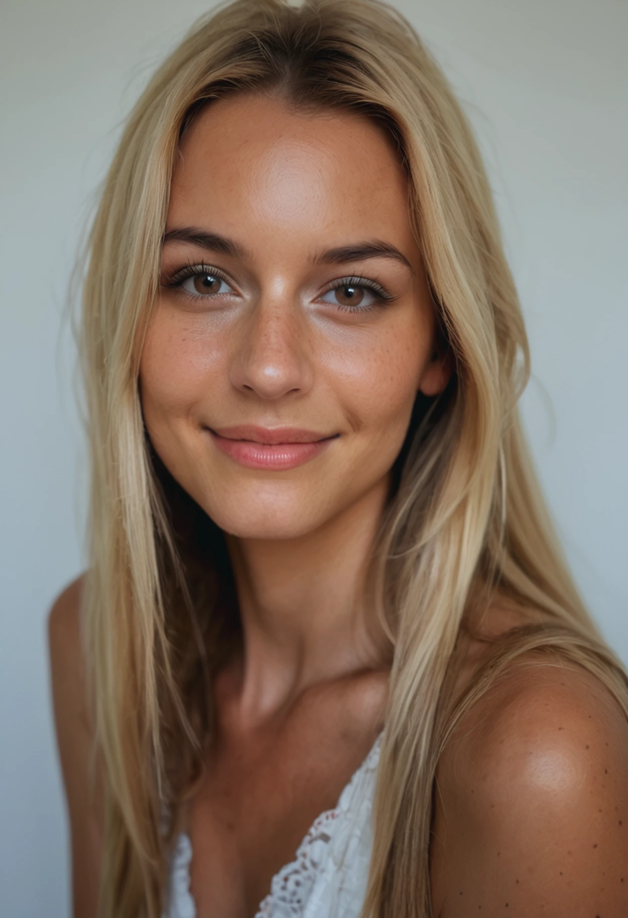 score_9, score_8_up, score_7_up, photo, photorealistic, <lora:Giada_Salvi_giady16_-_Italian_Influencer_-_PonyXL:0.8> 1girl, solo, giady16, long hair, blonde hair, brown eyes, smile, tan skin, tan-skinned female, face portrait, looking at viewer