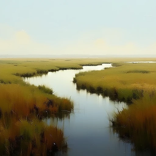 a marsh landscape
<lora:PAINTINGSTYLEFLUX-000001:1>