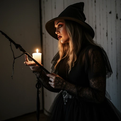 a halloween witch