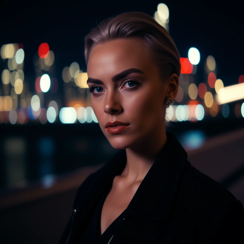 Anamorphic Bokeh + Special Effect (Shallow Depth of Field) cinematic style XL + F1D + SD1.5