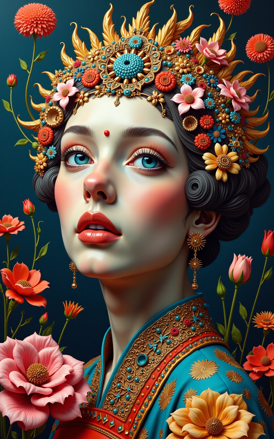 intricately detailed surreal masterpiece by trending artists