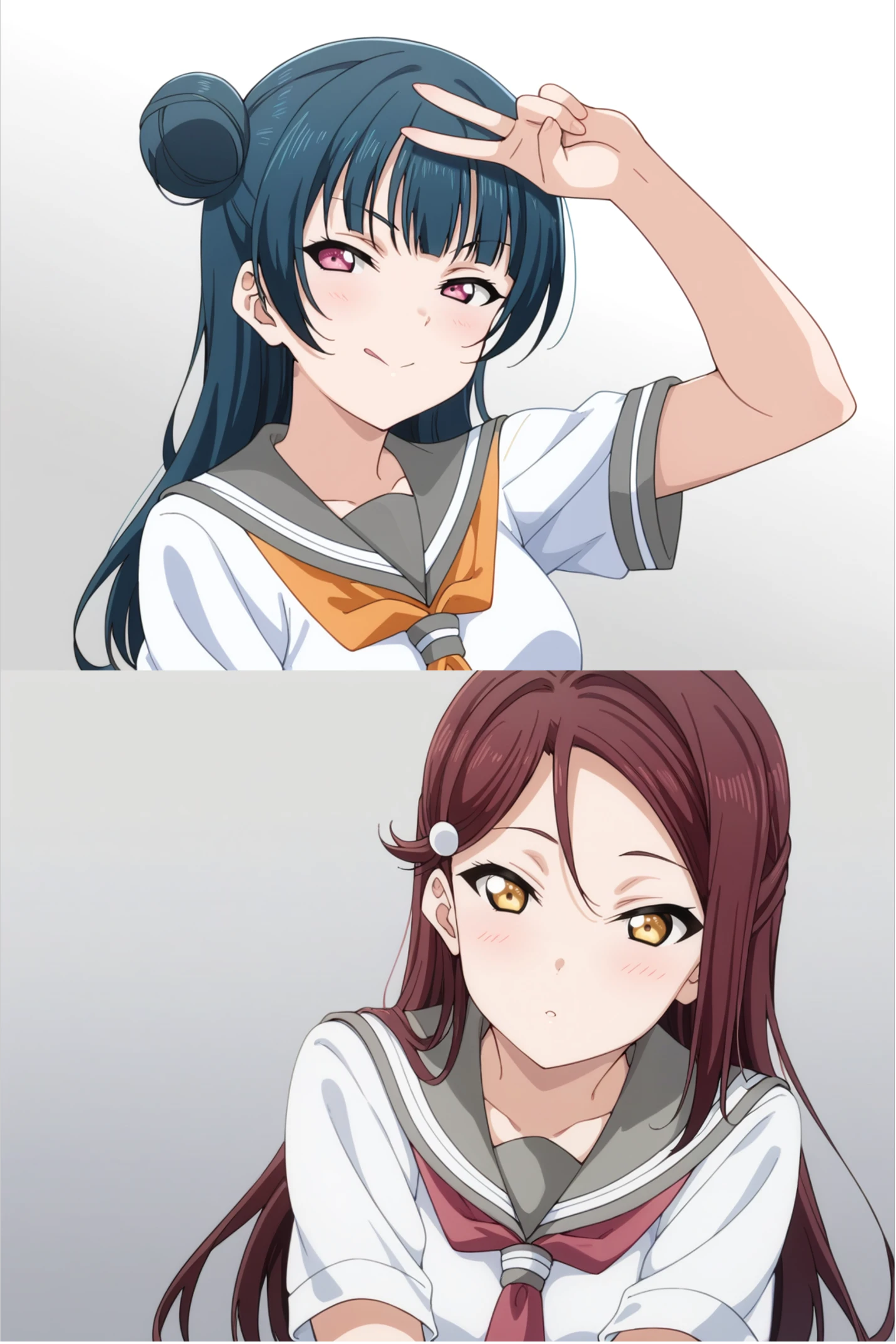 [SDXL] Tsushima Yoshiko and Sakurauchi Riko pony-v1