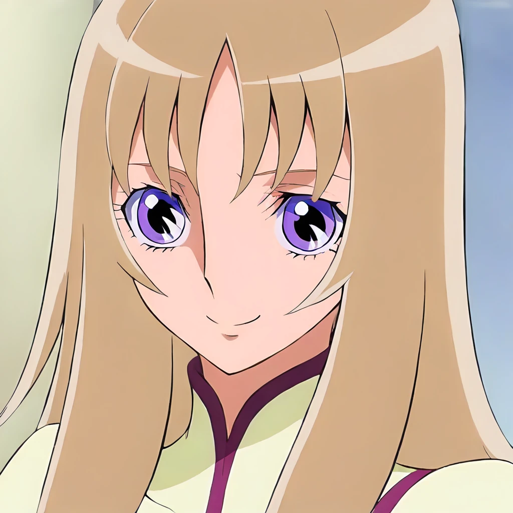 <lora:Aquila_Yuna (1):1>, Aquila Yuna, purple eyes, blue eyes, 1girl, solo, score_9, score_8_up, score_7_up, highres, best quality, masterpiece, anime coloring, simple background, purple eyes, smile