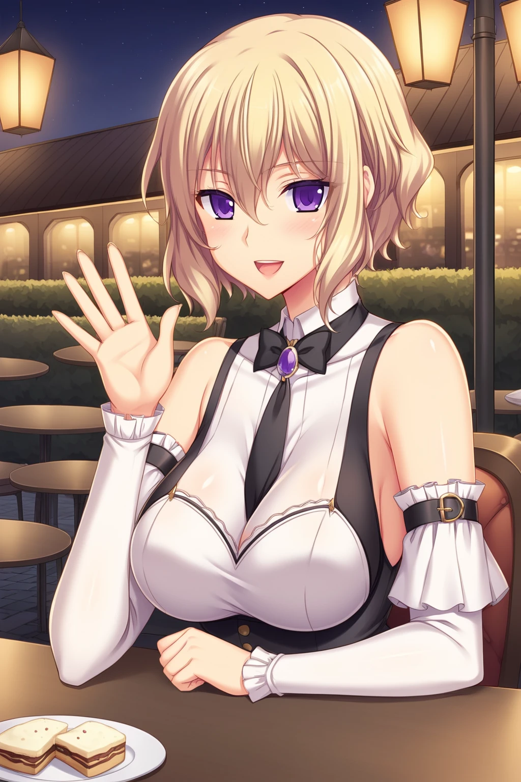 nsfw,Masterpiece、Cowboy Shot、One hand on hip、phsaber,Artoria、((Big Breasts))、(smile)、((Completely naked))、((vivid purple sexy high leg panties))、Calm expression、(((Close your mouth)))、((Inside the casino))、Shiny Skin、(Smile)、Vivid Green Eyes、Big eyes、Detailed eyes、Toned thighs、Around 30 years old、Above the knee socks、Glamorous Girl、Sexy pose、Five fingers、