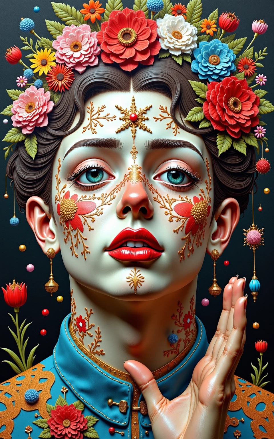 intricately detailed surreal masterpiece by trending artists