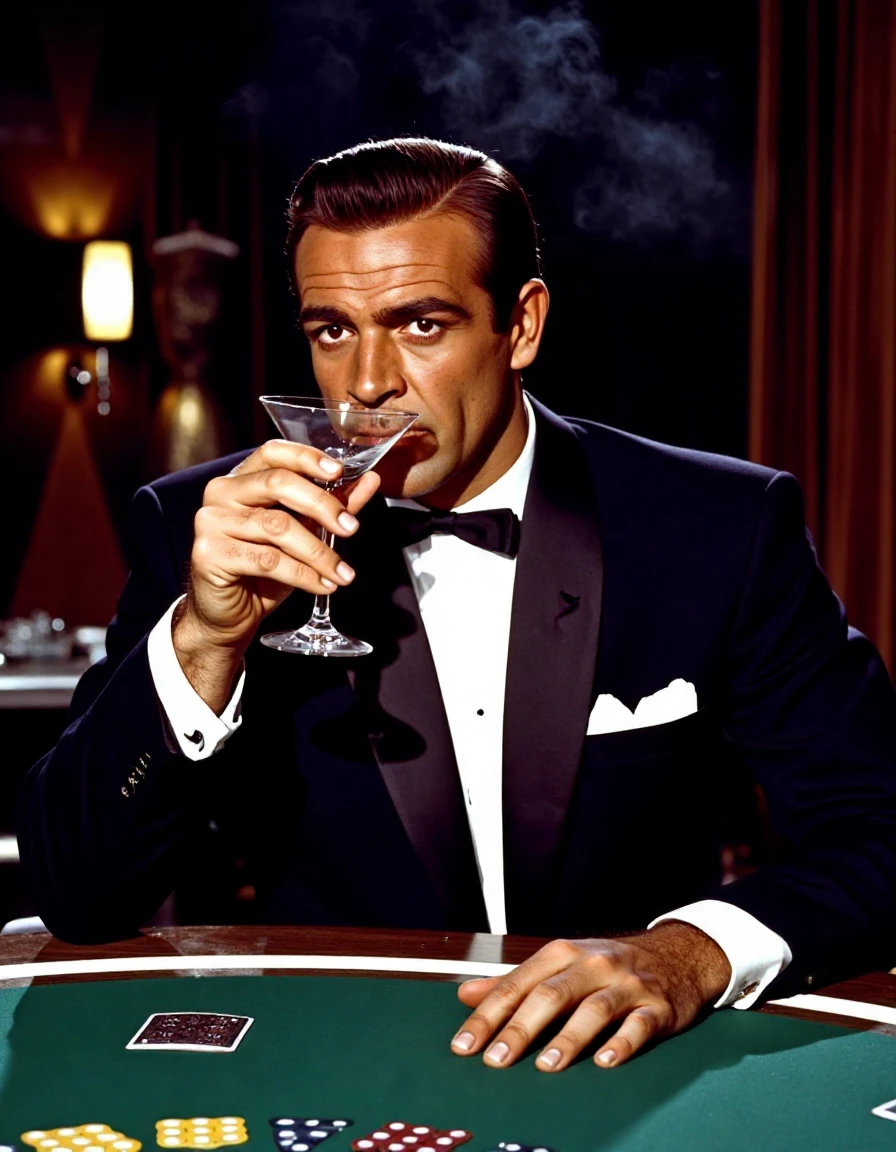 Sir Sean Connery as James Bond (Flux & SDXL) Flux v1.0