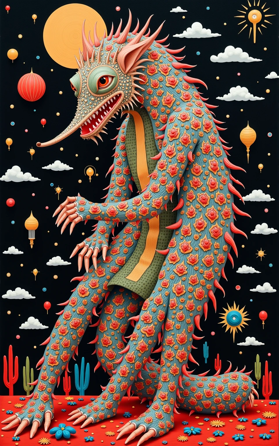 intricately detailed surreal masterpiece by trending artists