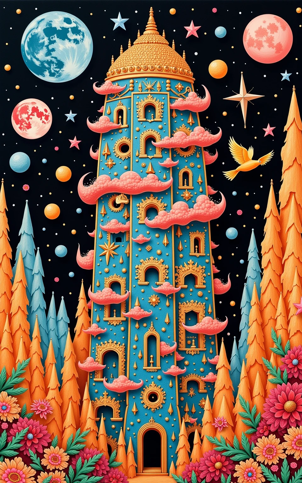 intricately detailed surreal masterpiece by trending artists