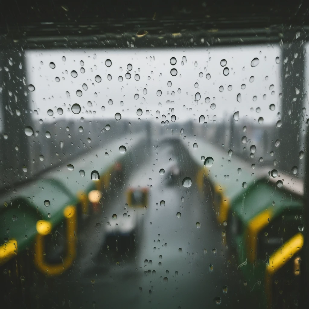 Rain on Glass XL