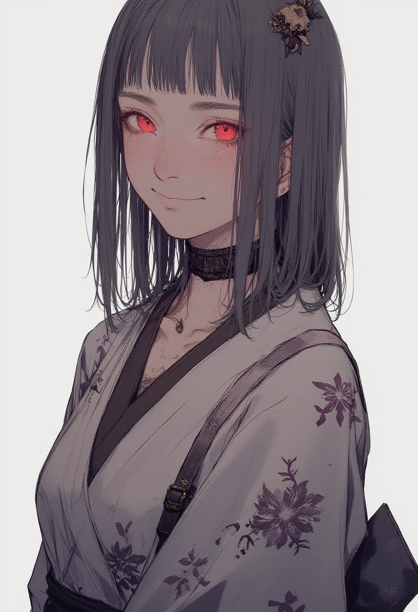 a woman in a kimono ,S1n0z1ck style