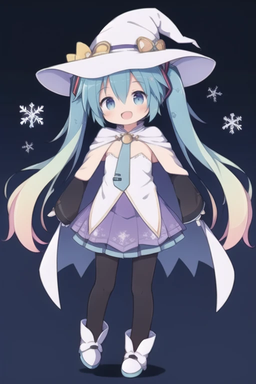 Girl Loli Slime, Exterior color: z, Transparent, in full height, dressless, with long hair