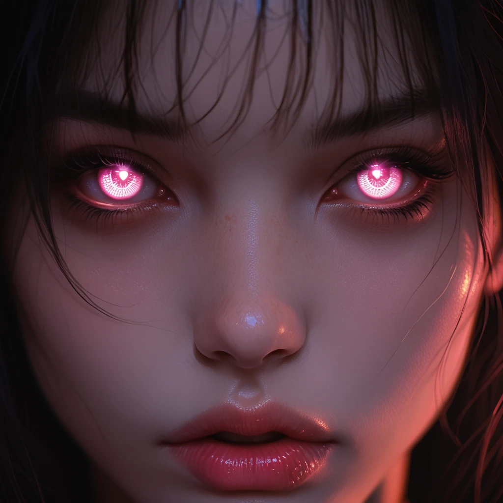 score_9,score_8_up,score_7_up,
1girl,solo,portrait,smooth skin,lips,close up,different eye color,glowing eye,
, <lora:holographic-pony-4:0.8>,