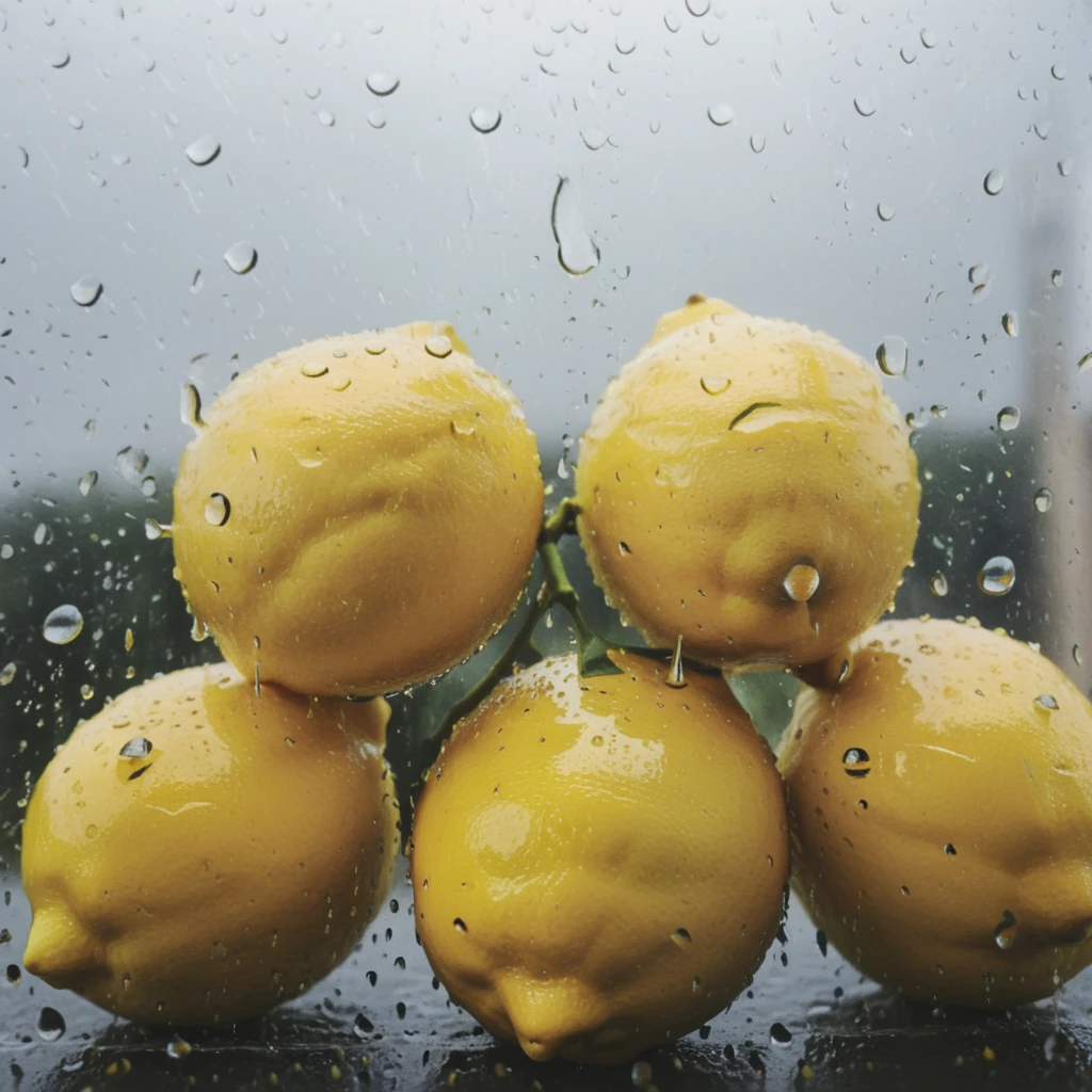 Rain on Glass XL