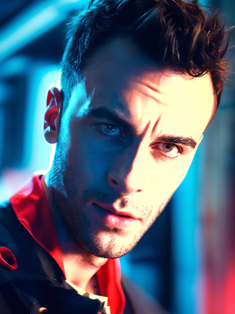 score_9, score_8_up, score_7_up, source_realistic, rating_questionable,  highly realistic photo, solo, 1boy, ultra detailed, medium close up  
 ,   
highly realistic photo of jgilgun , (close up  photo of in a vampire costume  , background is dark alleyway with luminal lighting and a clear stary sky   , high resolution, 8K resolution, epic photo quality:, 4K quality, epic detailed, 35mm film, sharp focus, high budget,  <lora:jgilgun_PDXL_v1-000014:1>