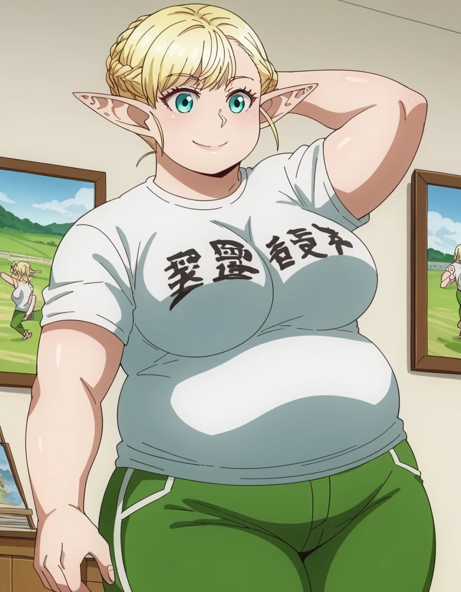 Erufuda (絵留札) - Plus-Sized Elf (Elf-san wa Yaserarenai.) (エルフさんは痩せられない。) anime s1