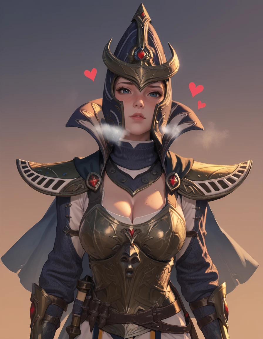 score_9, score_8_up, score_7_up, 2d, cartoon,
Teclis, armor, helmet, high collar, looking at viewer,
curvy, large breasts, female, blush, in heat, heavy breathing, aroused, hearts,
<lora:Teclis:0.8>