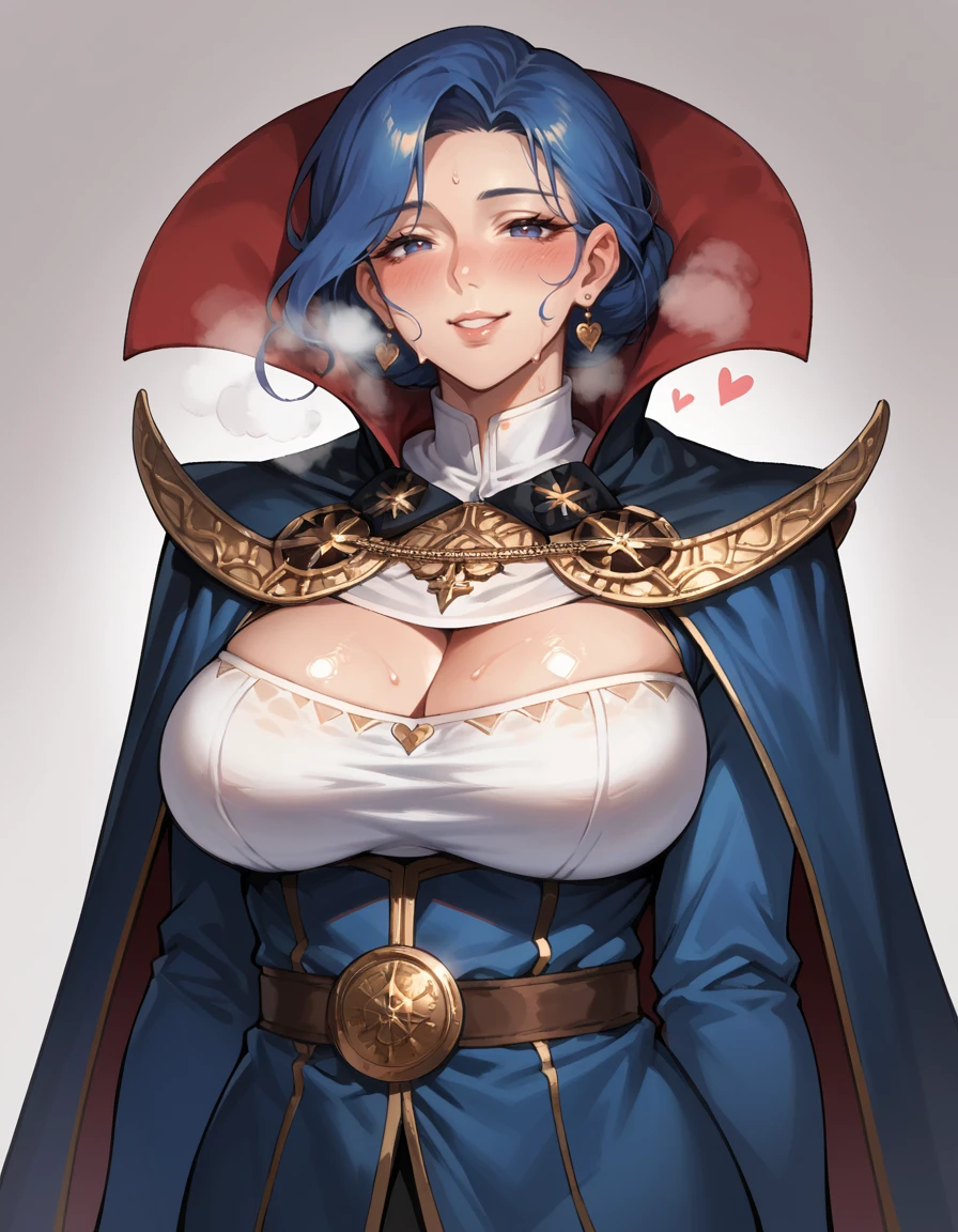 score_9, score_8_up, score_7_up, 2d, anime,
CelestialWizard, cape, high collar,
mature female, large breasts, curvy,
in heat, sweaty, blush, aroused, heavy breathing, hearts, looking at viewer, seductive smile,
<lora:CelestialWizard:0.8>