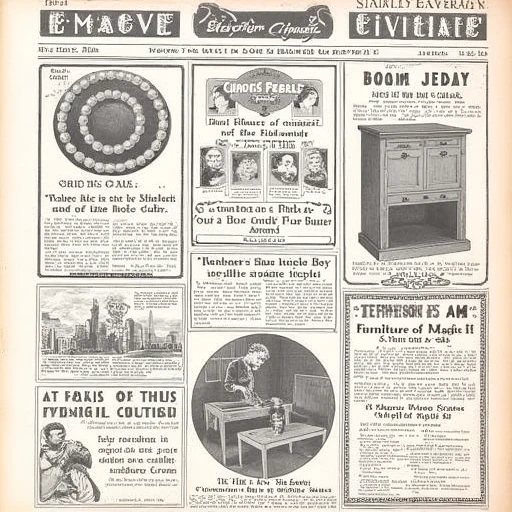 Vintage Newspaper Frontpage (Flux)