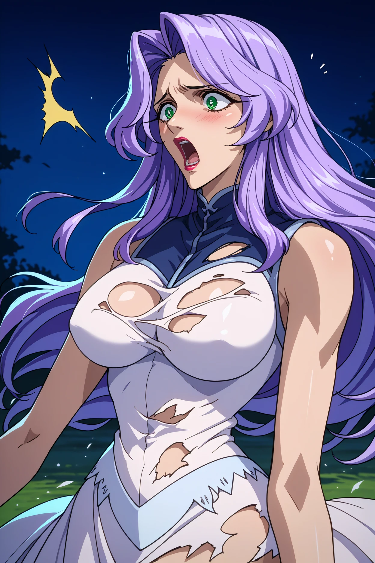 Realistic, (4K), Depth of written boundary, (masterpiece), (Realistic skin texture), Very detailed, complicated, Super detailed, Professional photography, Bokeh, High resolution, Sharp details, Highest quality, woman, Purple Hair, ponytail, Purple eyes, Purple Suit, Purple Pants, Horn, Head Down , performer, (Night Sky:1.3), snow Road, smile, masterpiece, best quality, highly detailed, ultra high res, (photorealistic:1.8), unreal_engine, photograph, realistic_skin_texture, portrait, looking at viewer, rialistic photo、Real Images、Top image quality、masterpiece, masterpiece, top-quality, ass pov, 1 girl、Blushing cheeks、shyly smile、optic、large full breasts、hair pin、mini heart pasties、a necklace、piercings、Crawling on all fours on the bed、depth of fields、lickling lips、Tongue licking、Glossy reddish-brown shorthair、Black eyes、clavicle、Beautiful fingers、Hourglass body, Big round breasts, large breasts, nipples shot, lift breasts, breasts lift, Naked women, open legs, hip lift:1.5, lift hip:1.4, Make up, eye shadow:1.2,
