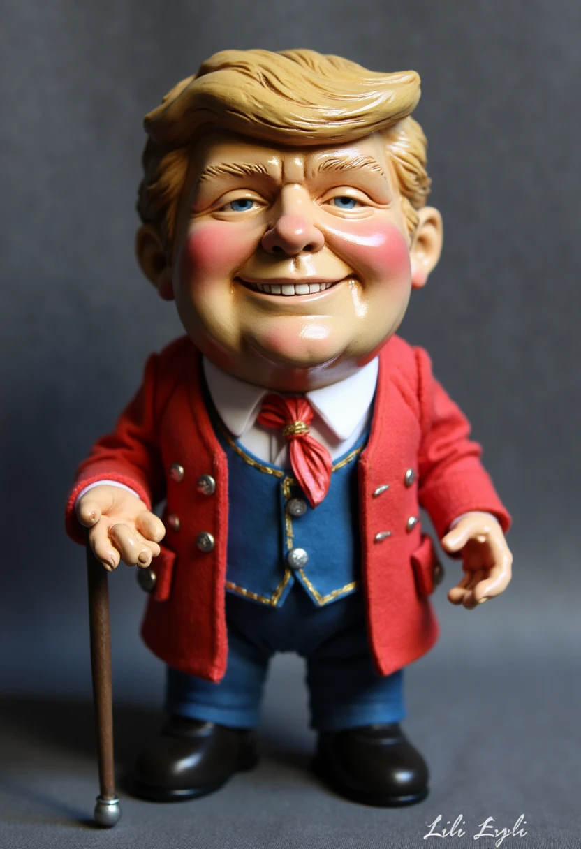 St4tue, a figurine of donald trump