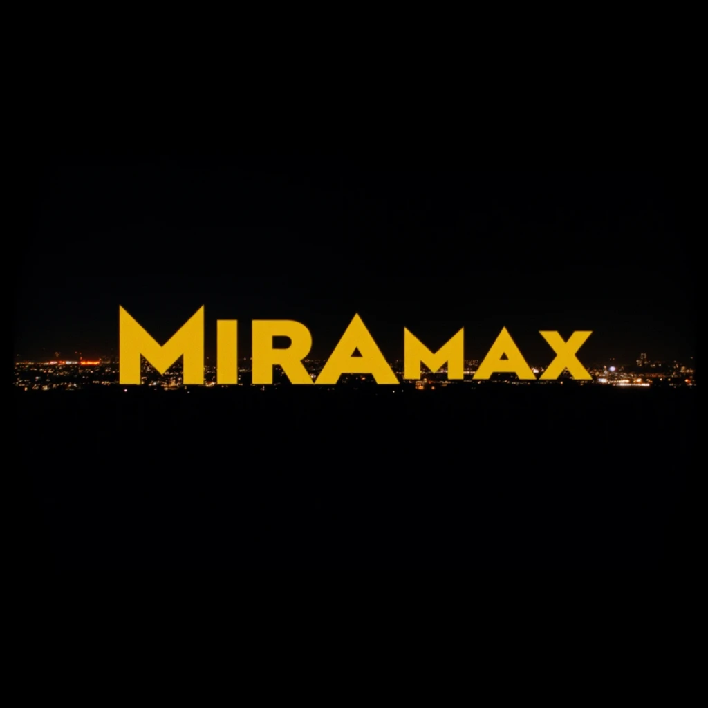 <lora:perfect text title style v2:0.9>
A perfect text title of a city skyline with a large yellow text that reads Miramax, themed, sharp, detailed, epic cinematic image, artistic style, creative style, perfection, cinematic style, detailed text style, Kodak, 35 mm film style, widescreen, cinematography technique style, Hollywood moviee style, perfect text title style, english text, no humans, copyright name, night, fire, black background, building, city, text focus, cityscape, castle, tower, scenery, dark, city lights