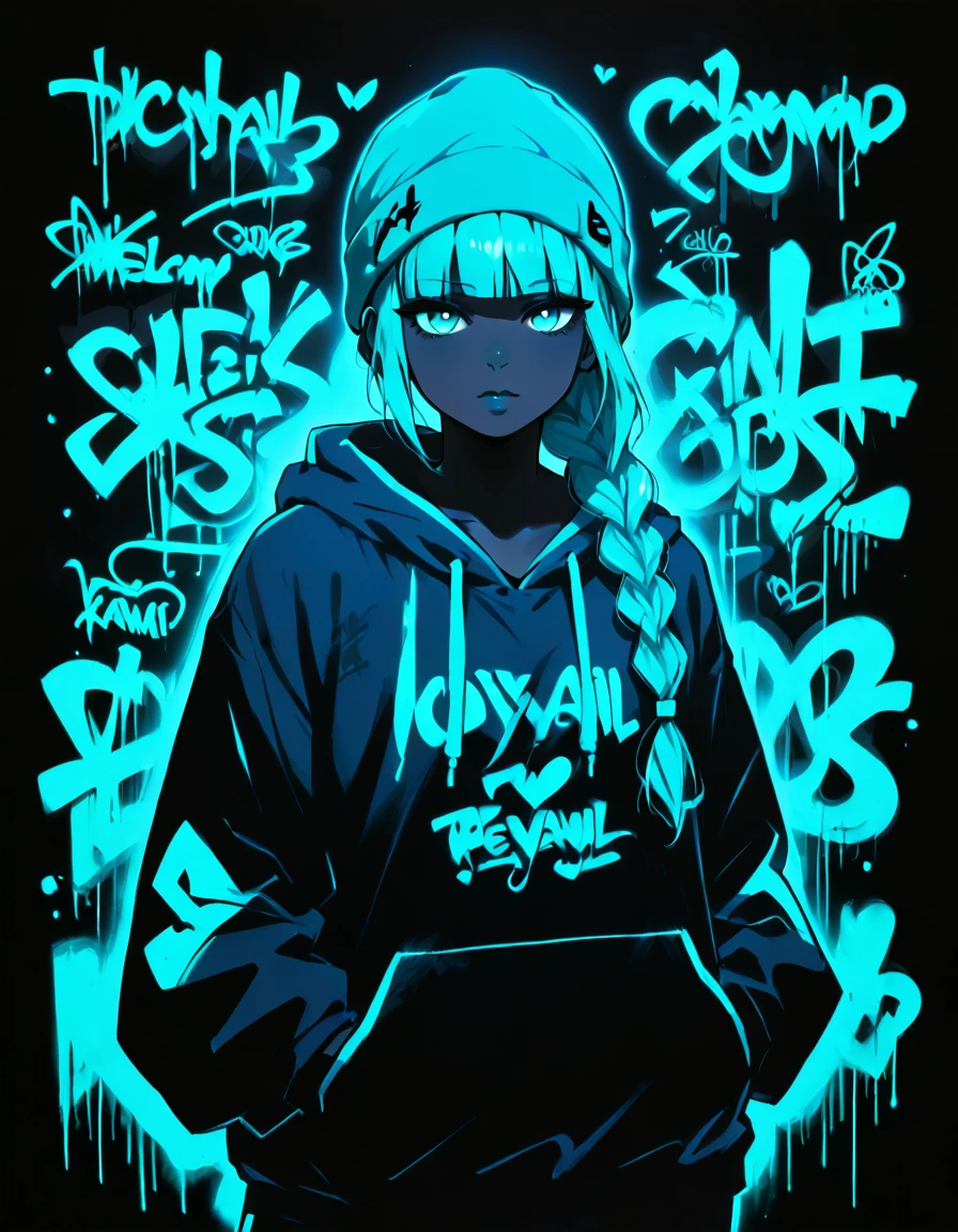 Blacklight Graffiti Style | Pony & SDXL