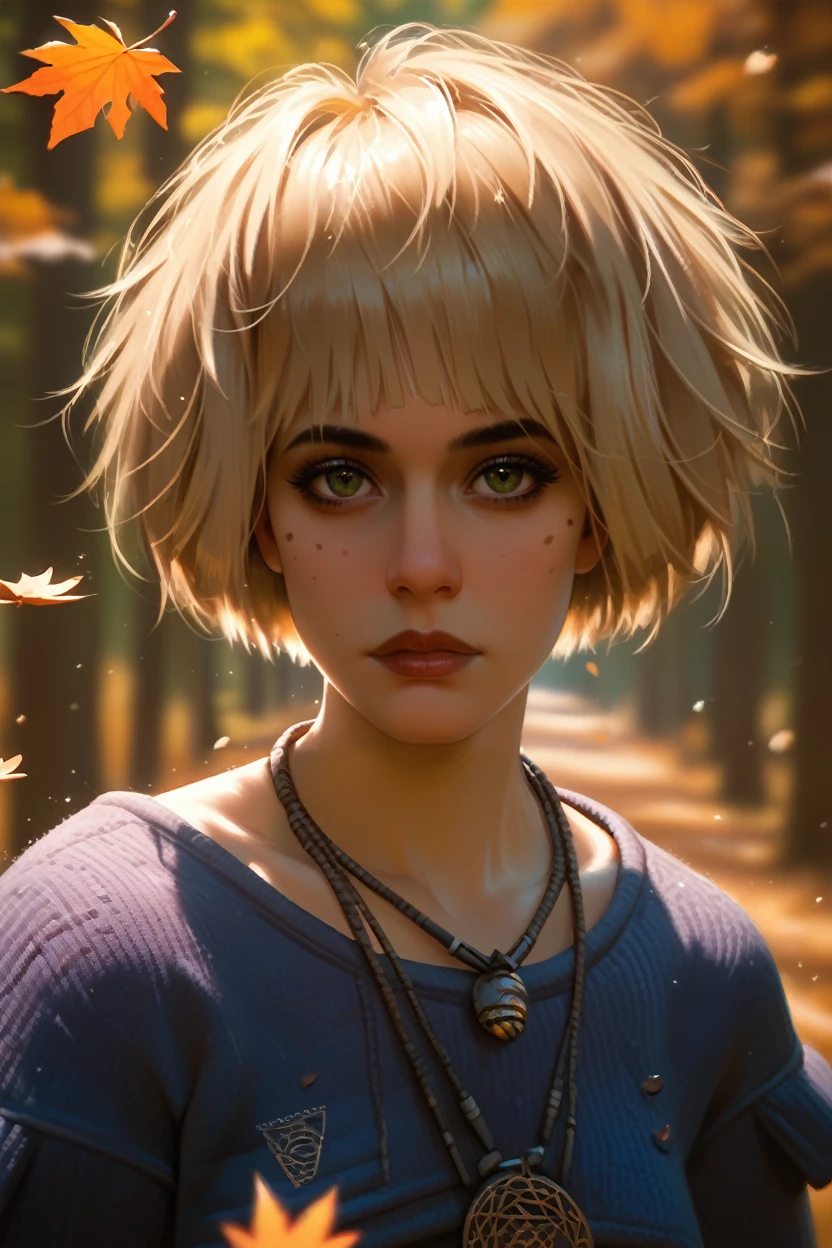 score_9, score_8_up, score_7_up, score_6_up
<lora:CyberMisty:0.8>
CyberMisty, 1girl, blonde hair, looking at viewer, autumn forest with falling leaves in the background, warm earthy tones, cozy and nostalgic feel