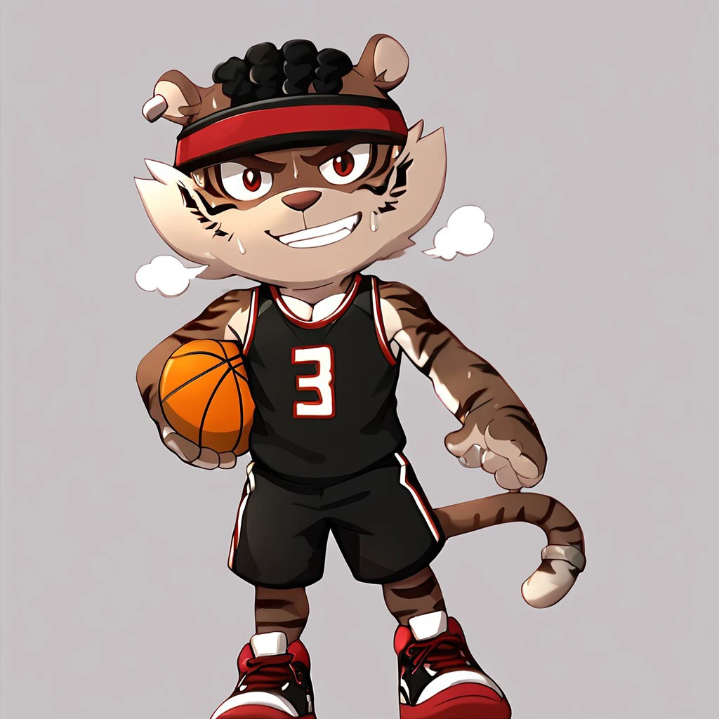 score_9, score_8_up, score_7_up, score_6_up,\\(huyi,headband,furry,black basketball jersey ,black short, sneakers ,child,\\),male_focus, male_only,solo,1boy,
bodybuilder , (((boys))),smile ,sweating, breathing, steaming, legs,thigns,