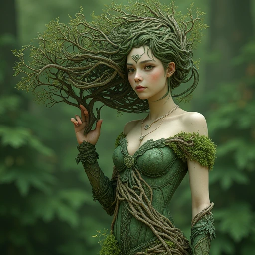 Dryad, Tree Spirit, Tree Nymph, Nature Spirit