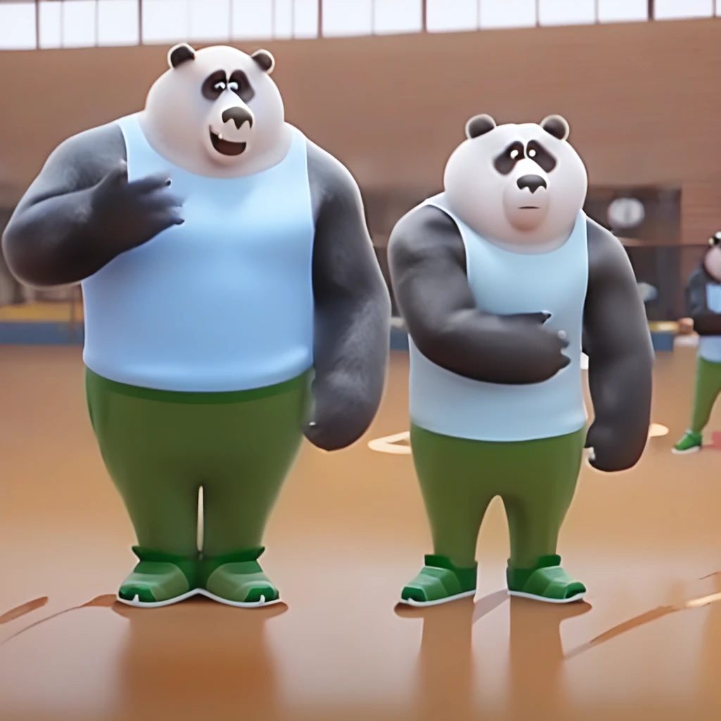 GIGANT PANDA,SING2 Gigant Panda .Sing2