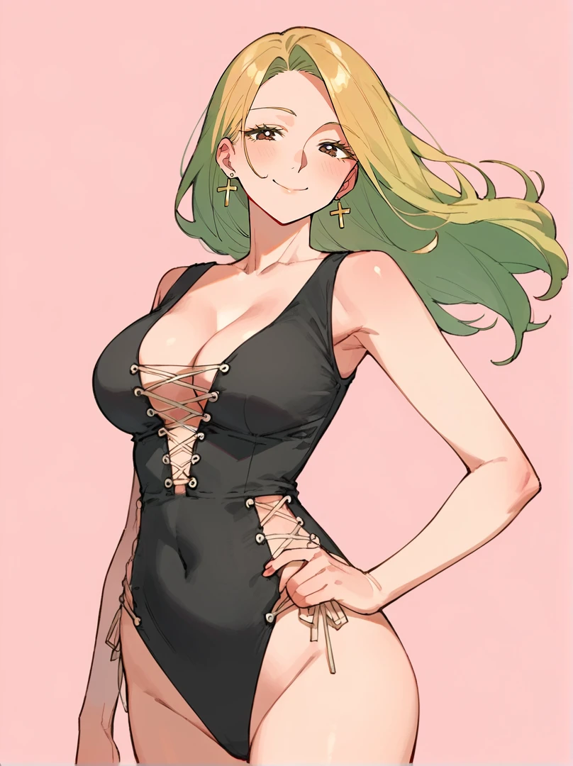 【COSTUME】Cross-Laced One-Piece Swimsuit v1.0