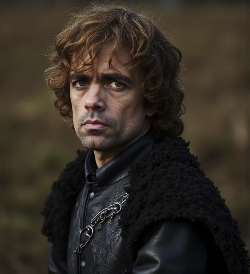 f/2.8 , bokeh,  <lora:tyrion-lannister-flux-t1or4:1.2> t1or4, man, game of thrones style