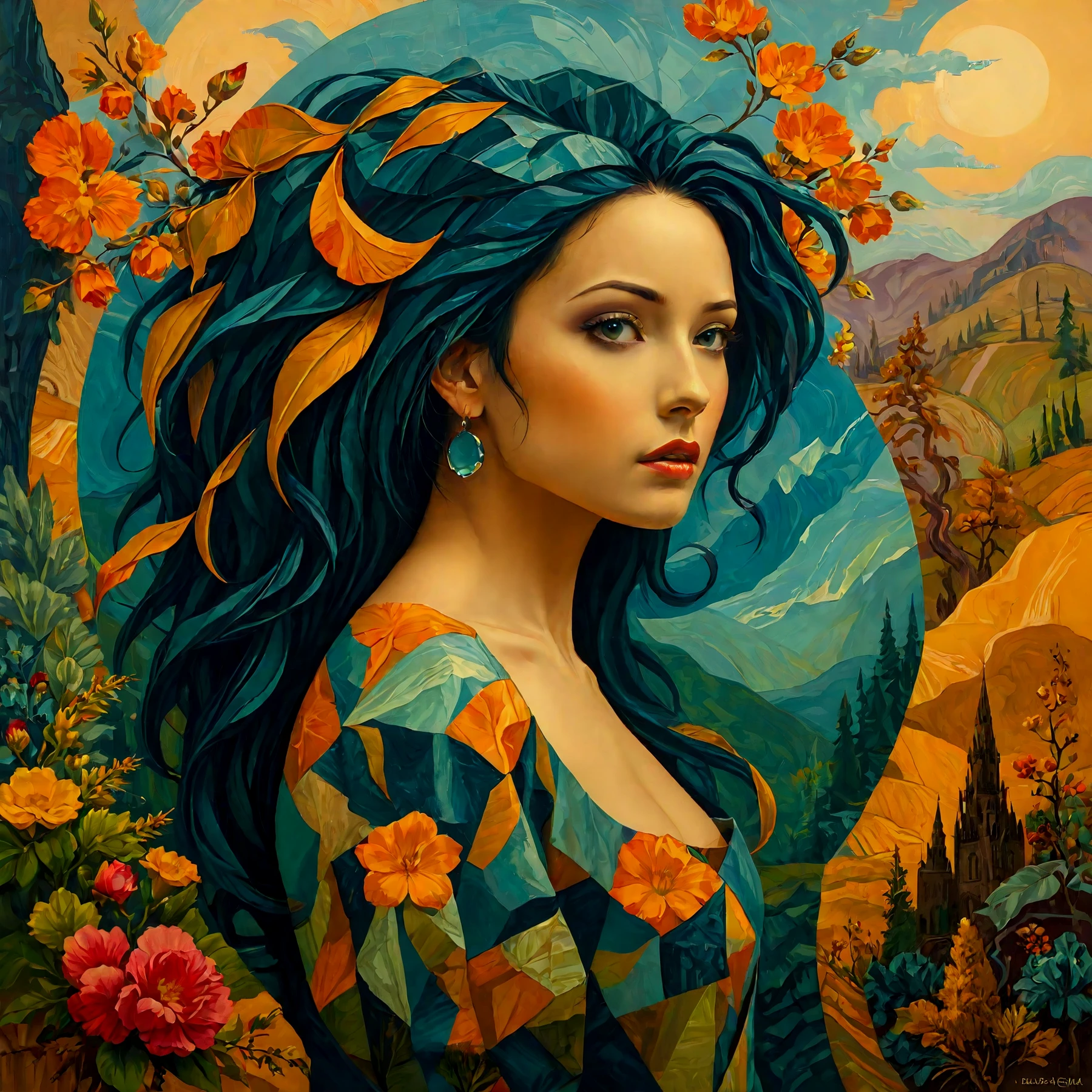 Curvilinear expressionism, artful depiction of beauty.
<lora:Geometric01_CE_SDXL_64x32x120x2bOT:1> gmtrcCE style