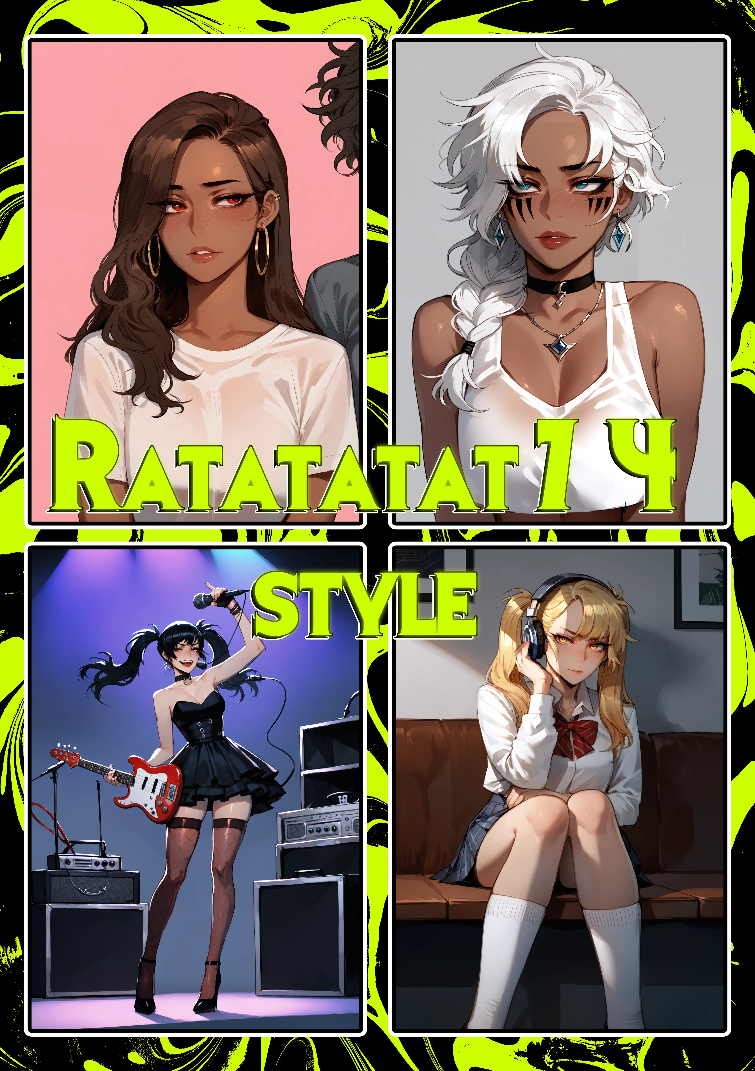 Ratatatat74 style [PonyXL] v1.0