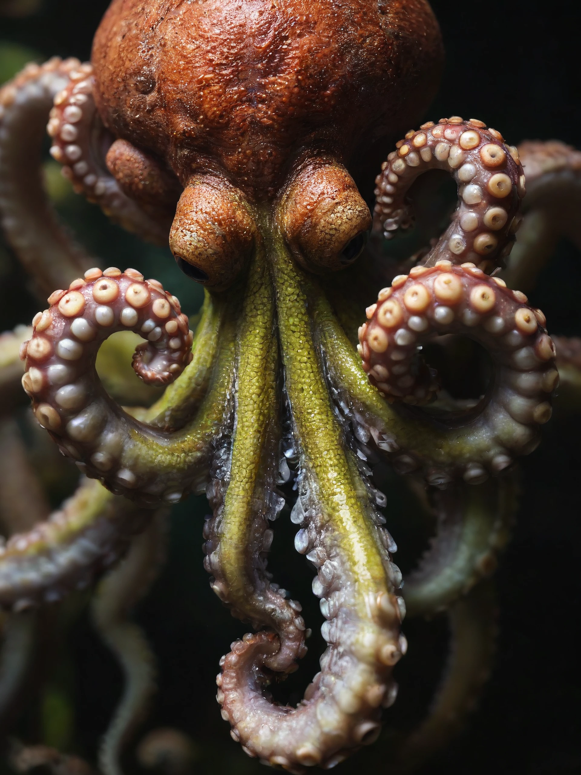 illusion, octopus, nature, weirdify