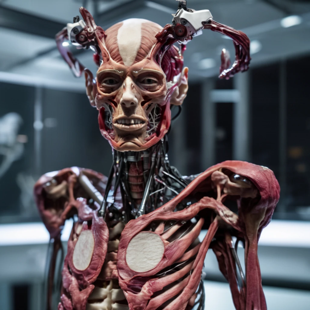 anatomophora cyborg devil factory, very detailed, cinematic<lora:anatomophora:0.7>