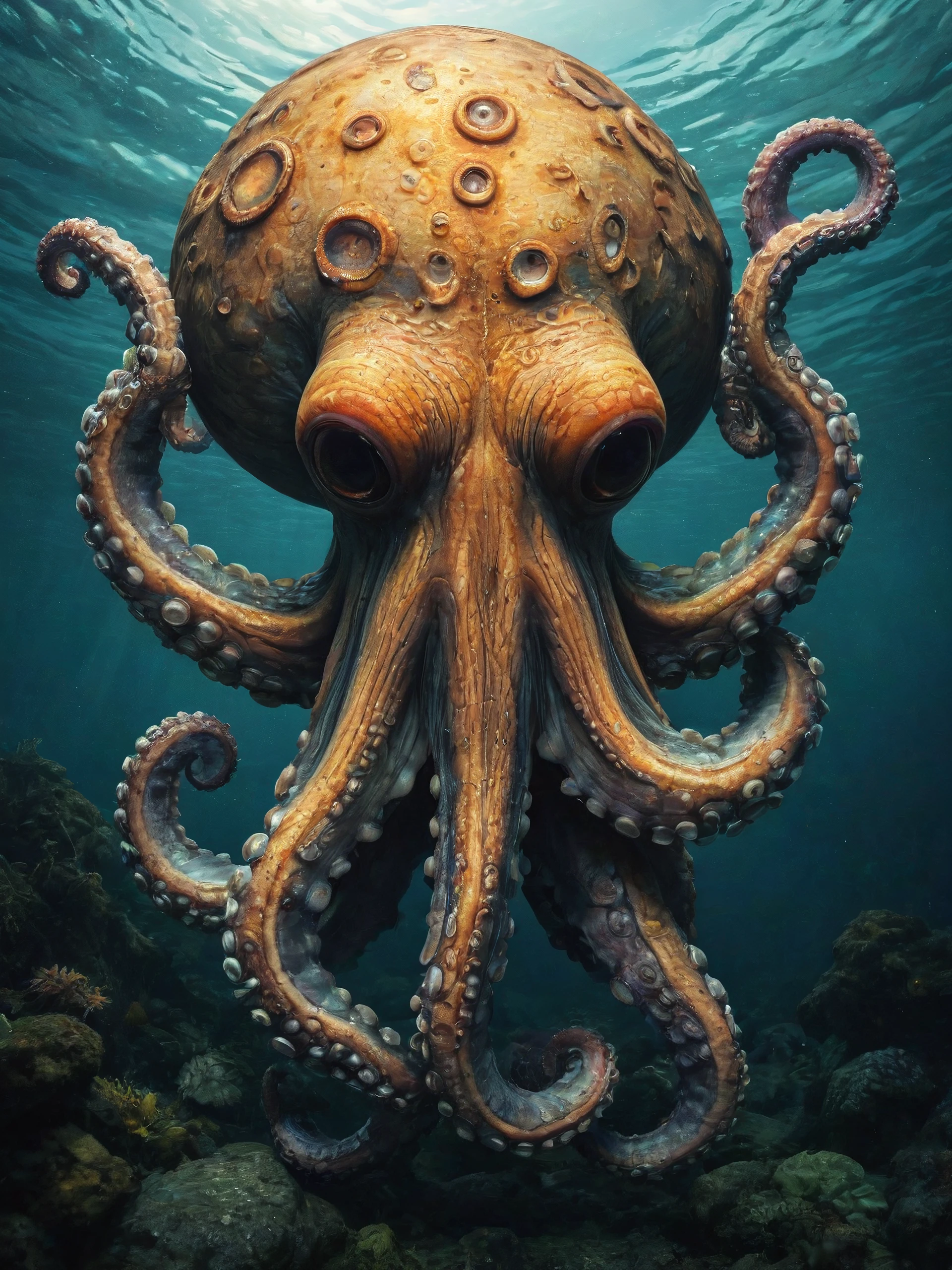 illusion, octopus, nature, weirdify