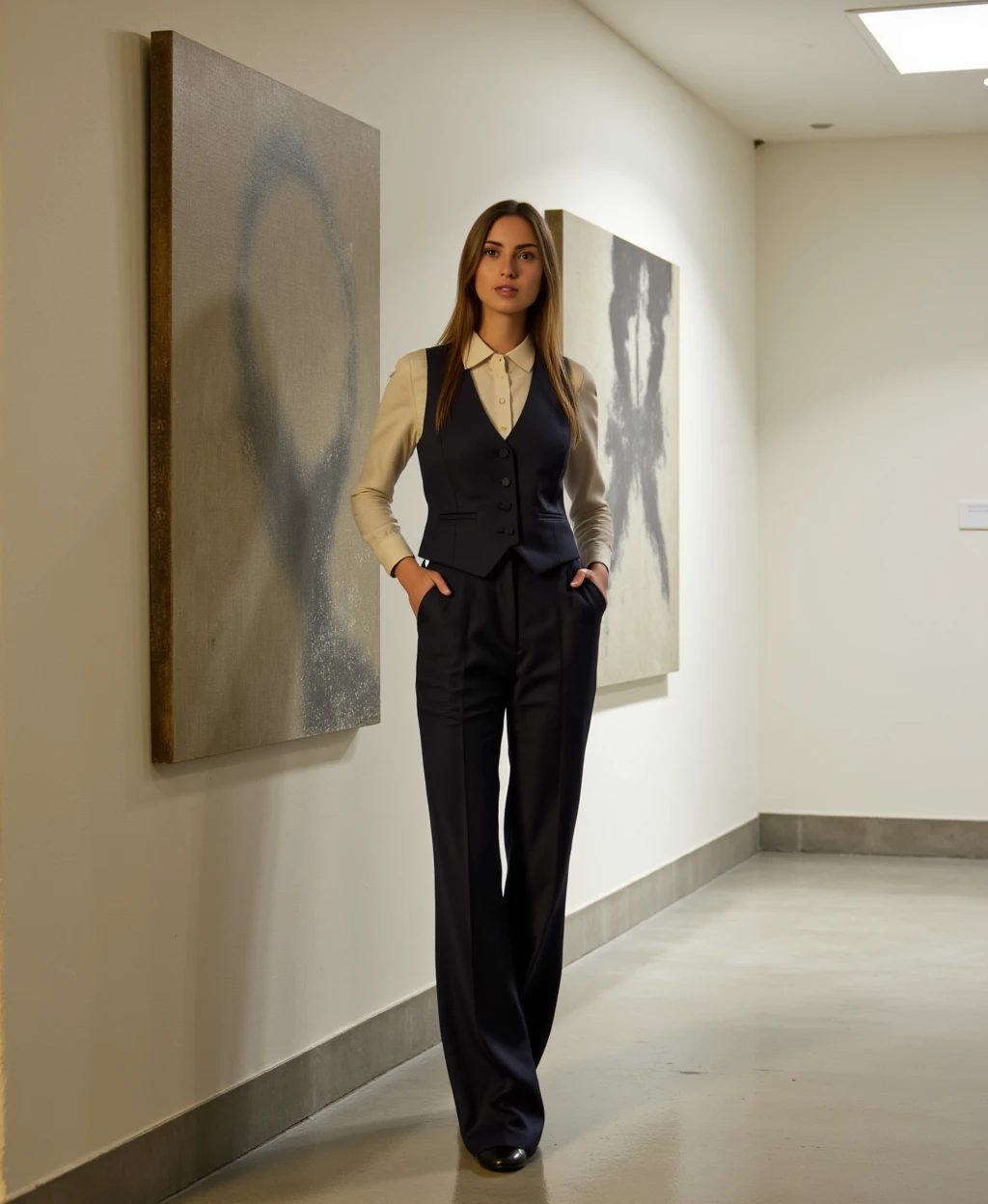 Gabriela Hearst Coleridge Vest concept Flux lora v1.0