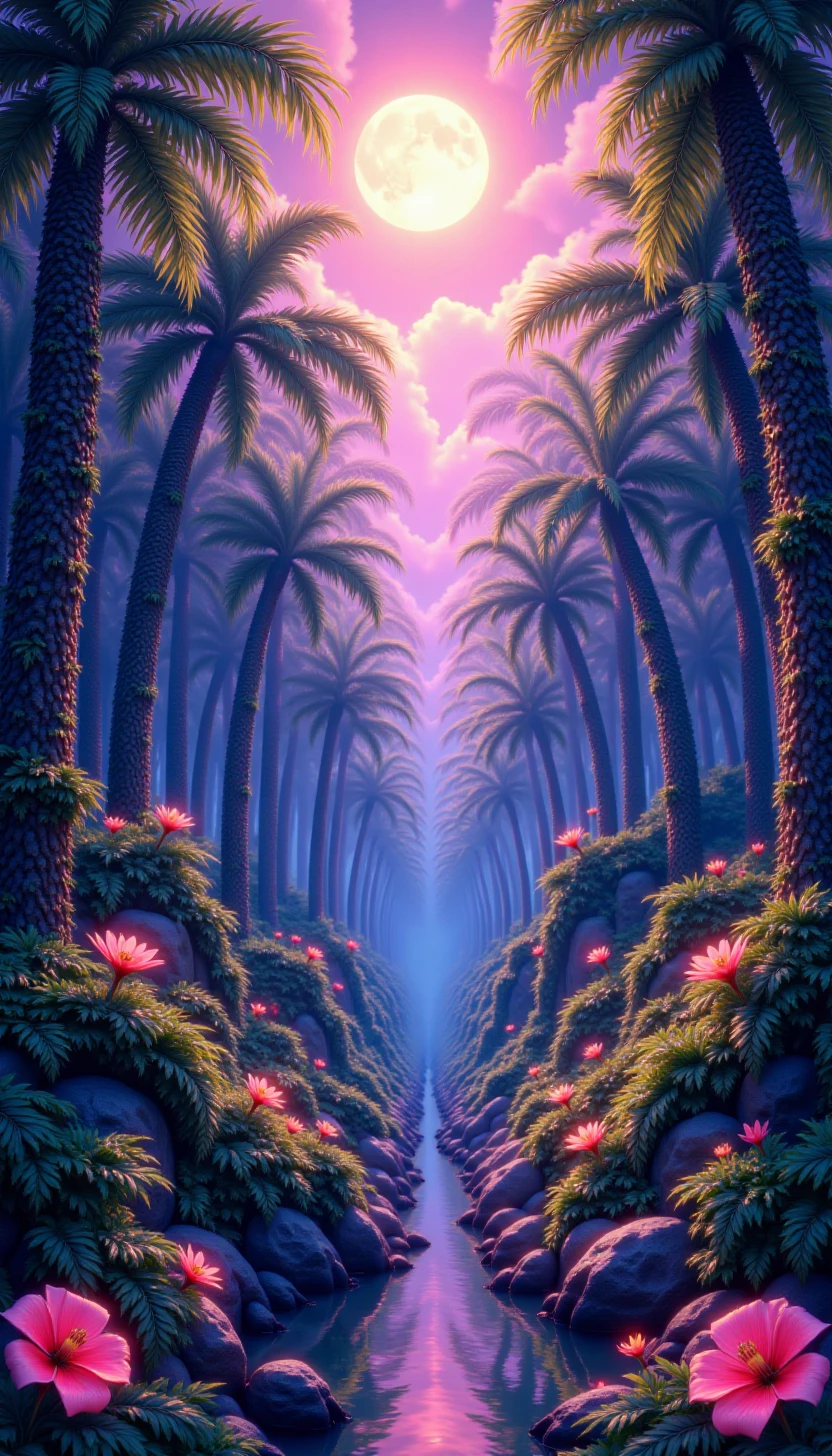 pinketherealmj, , kawaii "Oathbreaker", background, Computer Art, Vivid Colors C200, Depth of Tropical rainforest 100mm
