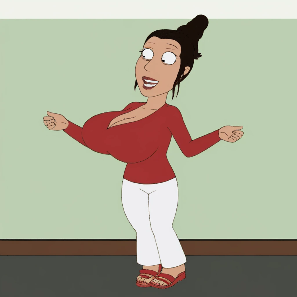 Italian teacher from Family guy V1