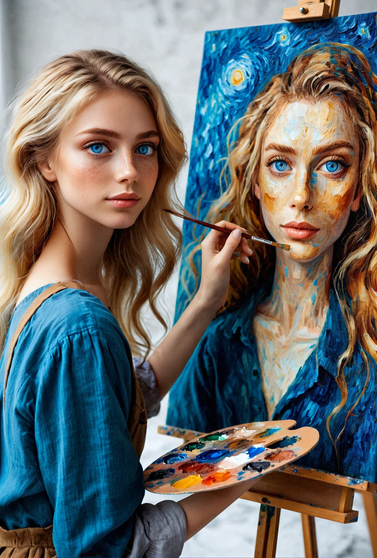 Painting a Self-Portrait v1