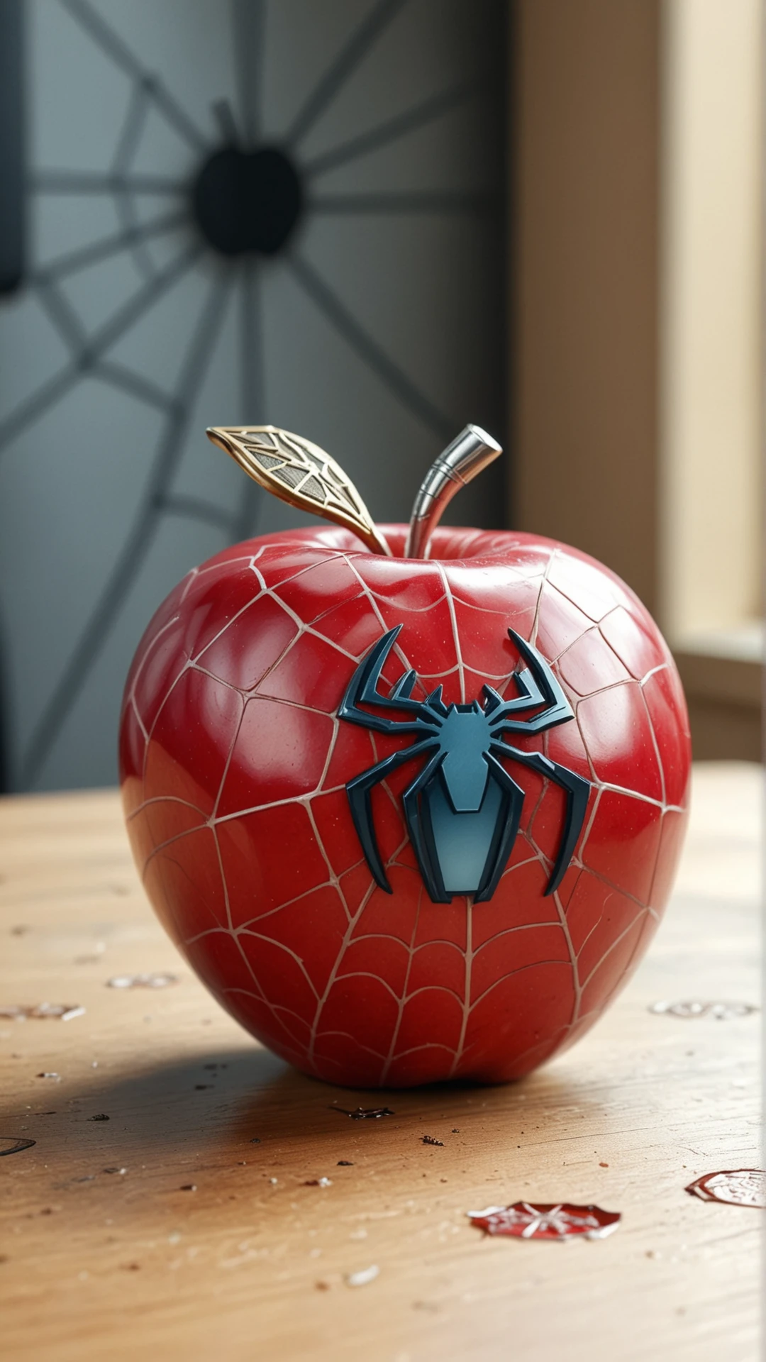 <lora:SpidermanStyleSDXL:1>SpidermanStyle apple