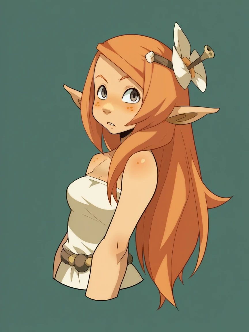 score_9, score_8_up, score_7_up, score_6_up, score_5_up,   <lora:wakfuXLP:1> wakfu, 1girl, ginger hair, grey eyes, freckles, long hair,