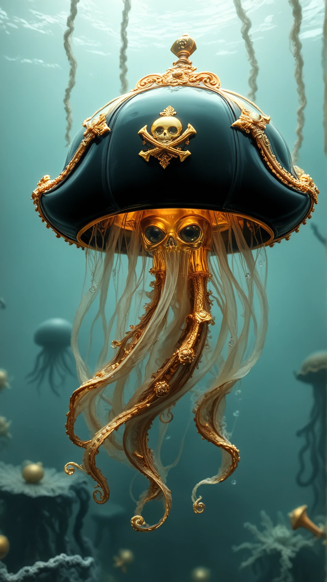 <lora:P1r4t3LuxStyleSDXL:1.7>P1r4t3LuxStyle Jellyfish