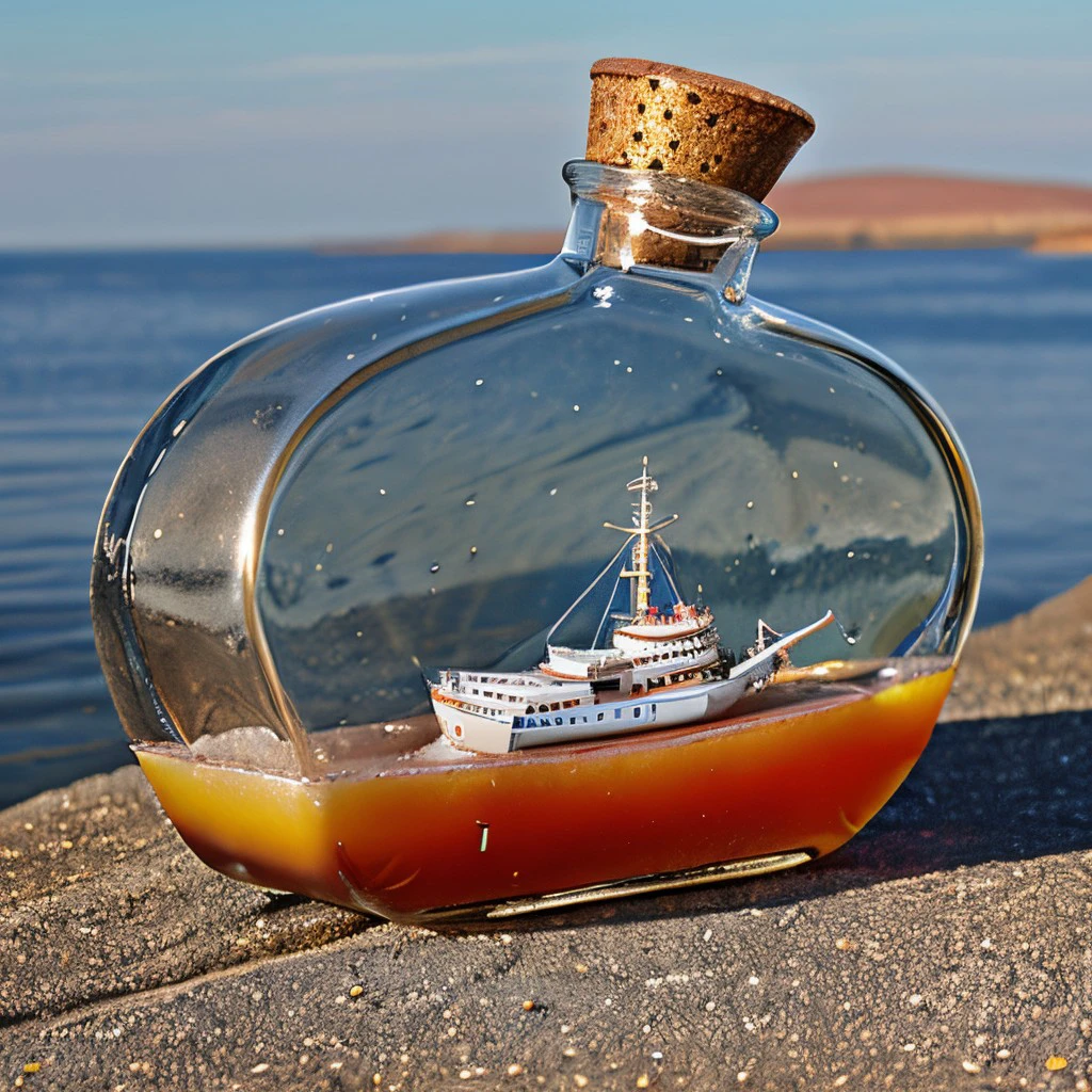 ship in a bottleship, <lora:BottleShip_1000steps:0.3>