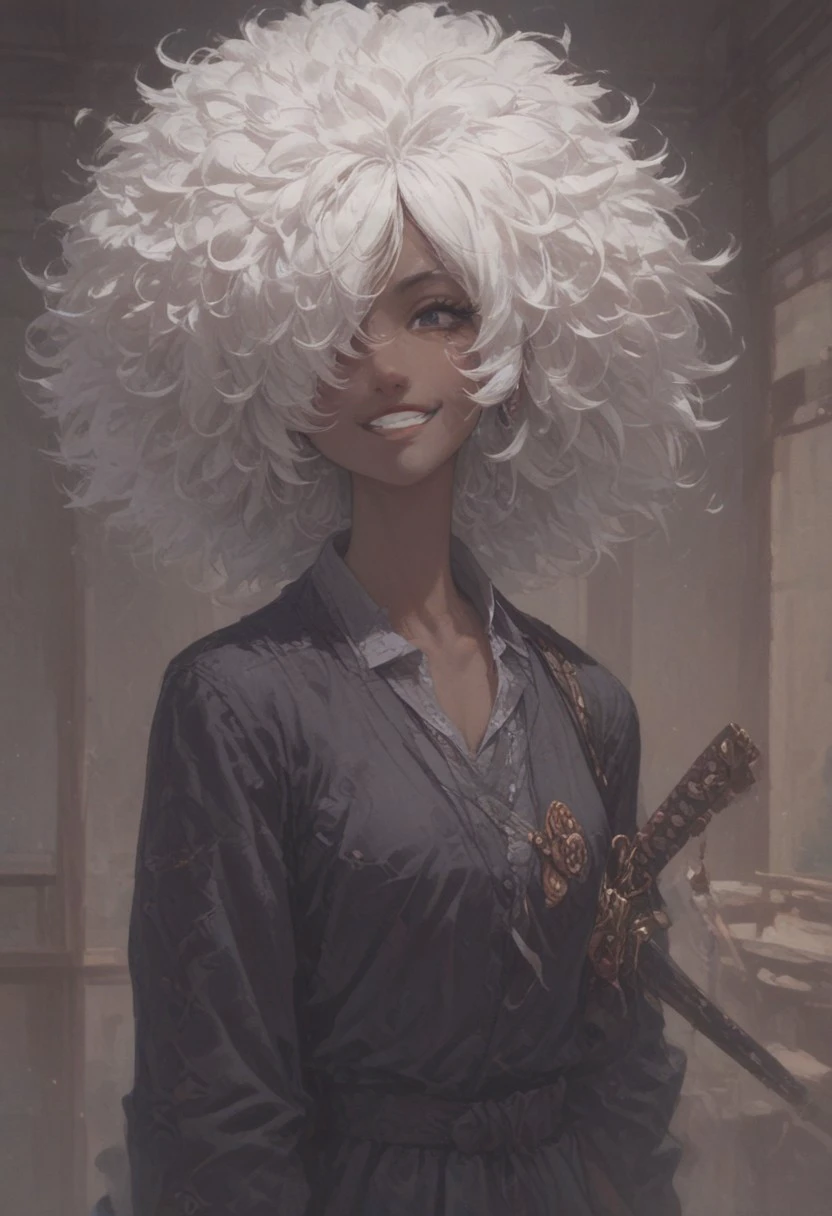 Shinobu Jacobs, No More Heroes, Cute Ebony Woman, V1