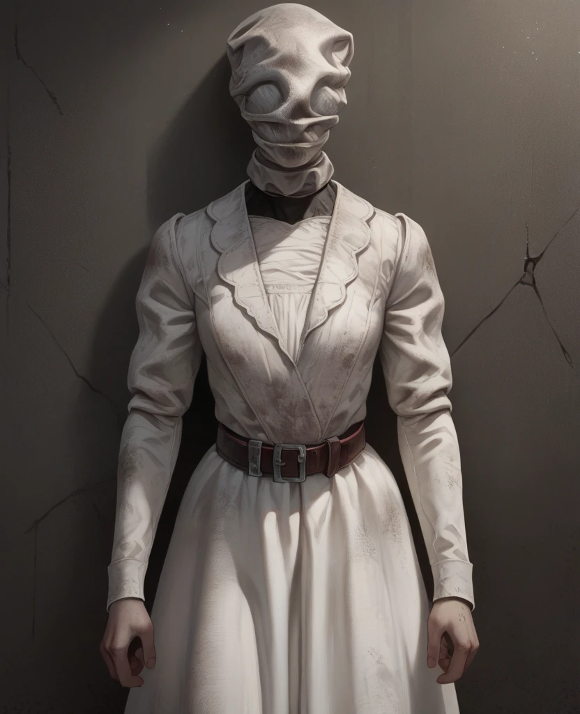 score_9,score_8_up,score_7_up,score_6_up,
sallyxl,head covered, 
white dress,long sleeves,belt,dirty clothes,belt,
abandoned,dark corners,<lora:TheNurseSallyXL-dbd12l:0.8>,